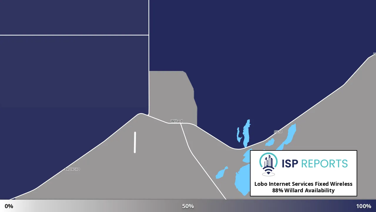 Willard, NM map of internet availability