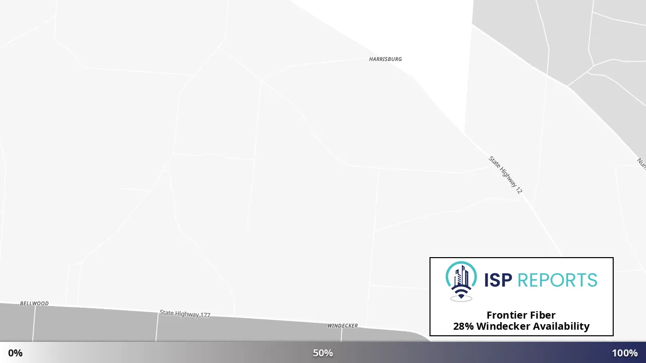 Windecker, NY map of internet availability