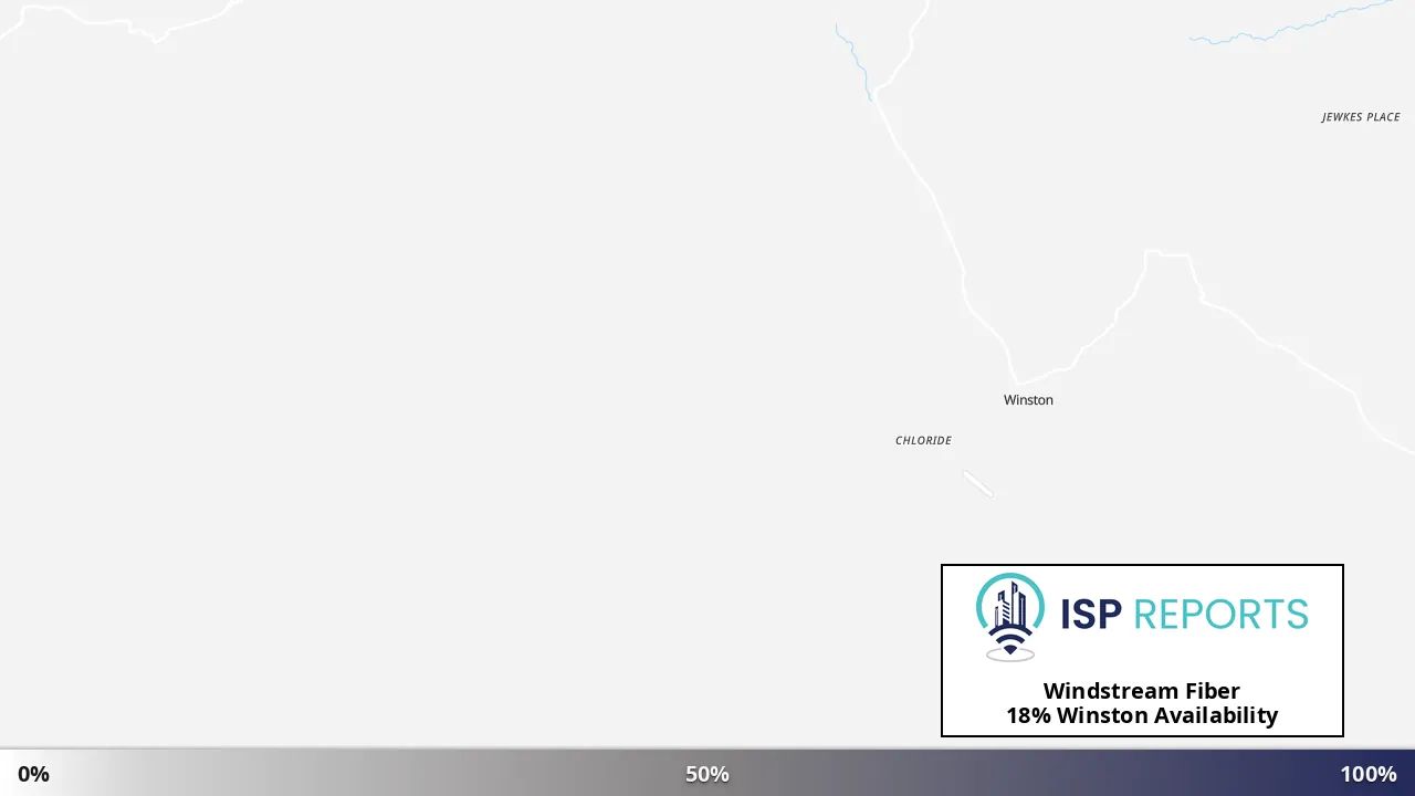 Winston, NM map of internet availability
