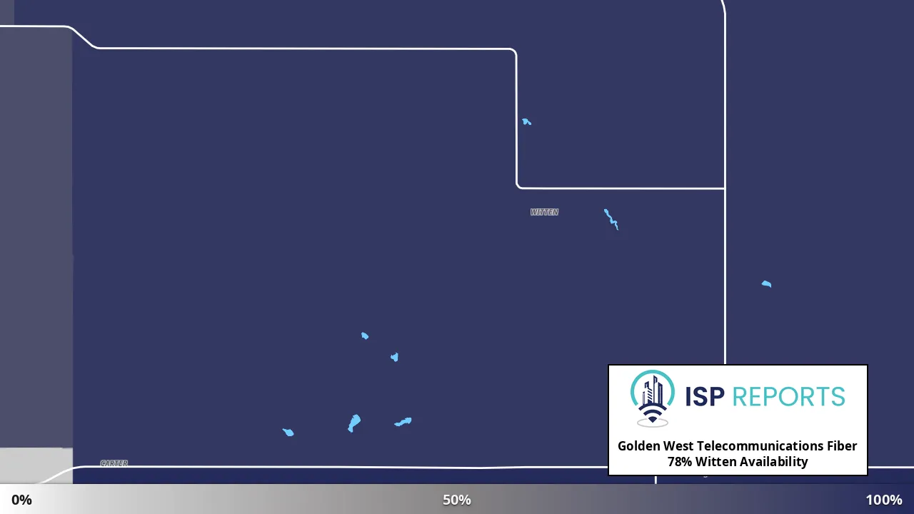 Witten, SD map of internet availability