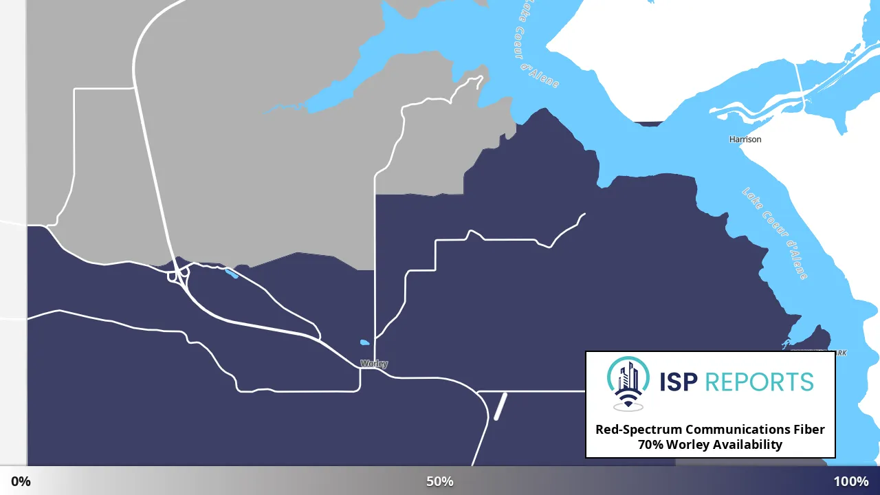 Worley, ID map of internet availability